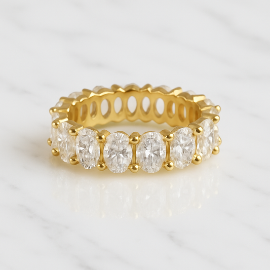 Tokyo - 4.8 Carat Oval Band