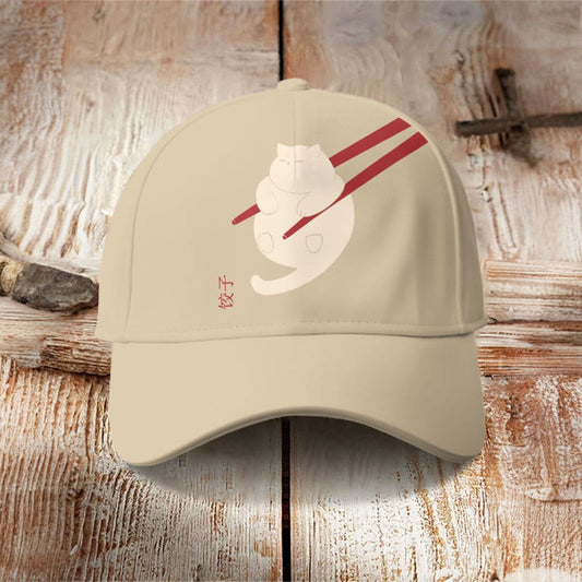 Dashingsoul Cat Dumpling Art Cap