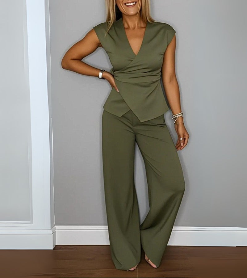 Claudia | Modern Cut Two-Piece Set