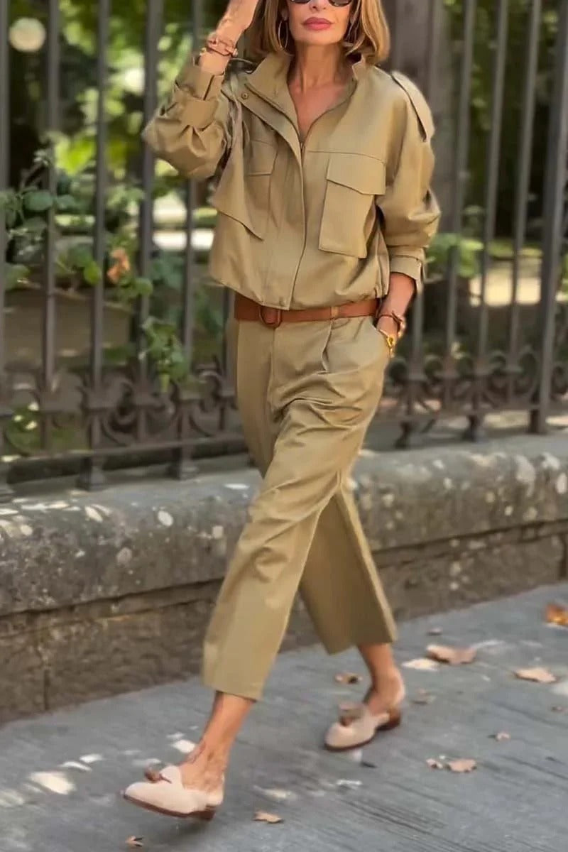 Chic Loose Cargo Set for Women
