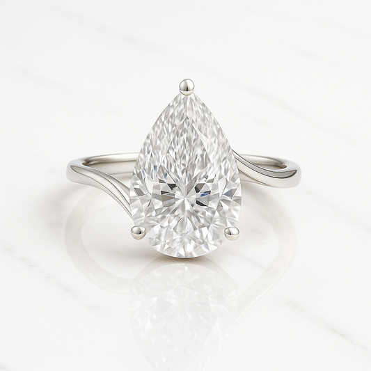 Prague - 5.1 Carat Pear