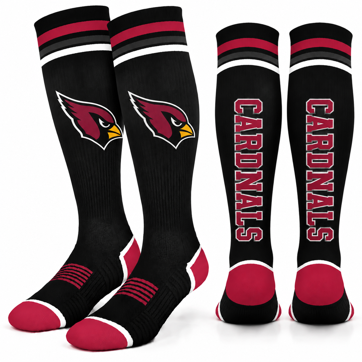 NFL Team Arizona Cardinals Knee-High Socks
