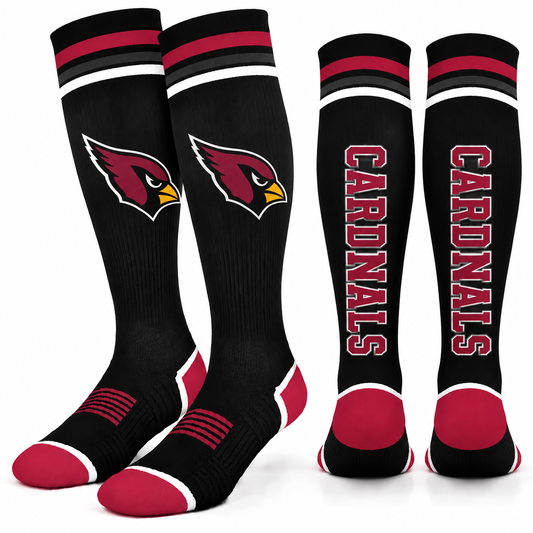 NFL Team Arizona Cardinals Knee-High Socks