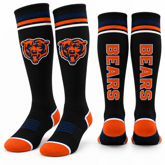 NFL Team Chicago Bears Knee-High Socks