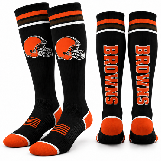 NFL Team Cleveland Browns Knee-High Socks