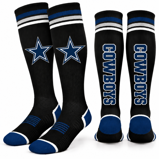 NFL Team Dallas Cowboys Knee-High Socks