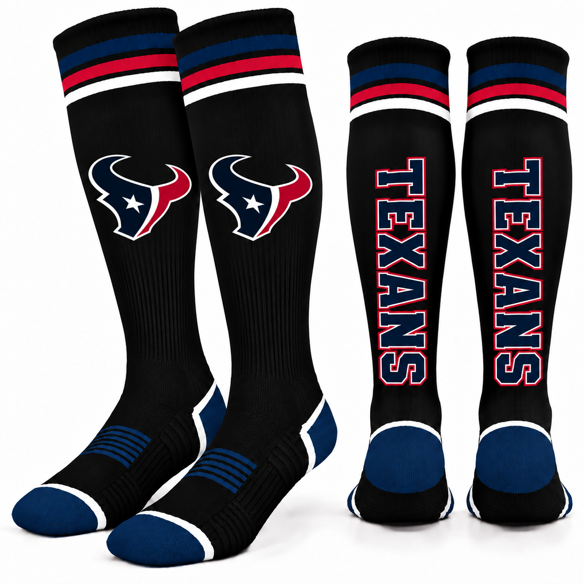 NFL Team Houston Texans Knee-High Socks