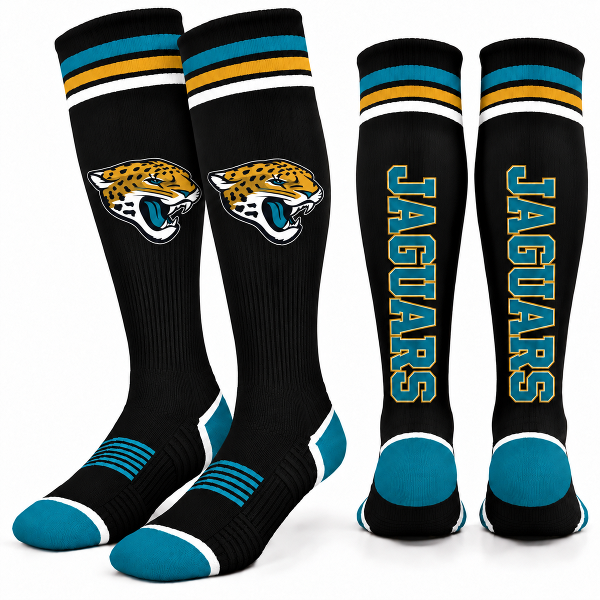NFL Team Jacksonville Jaguars Knee-High Socks