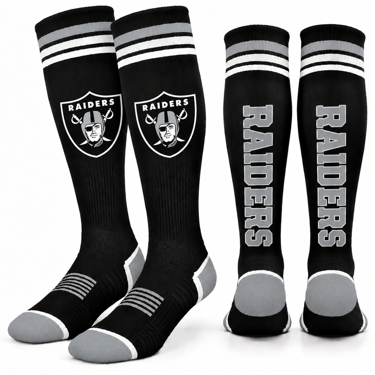 NFL Team Las Vegas Raiders Knee-High Socks