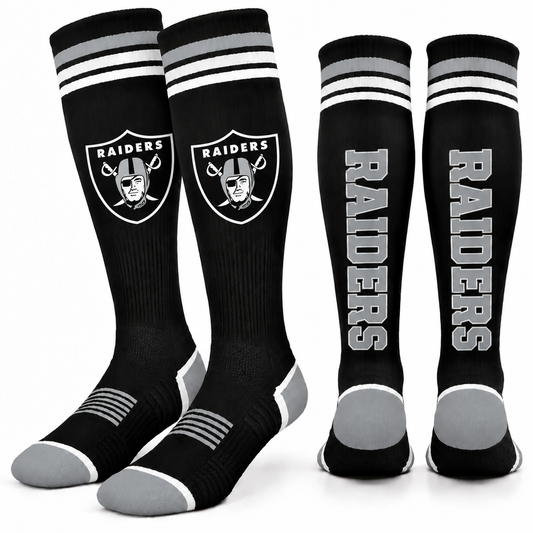 NFL Team Las Vegas Raiders Knee-High Socks