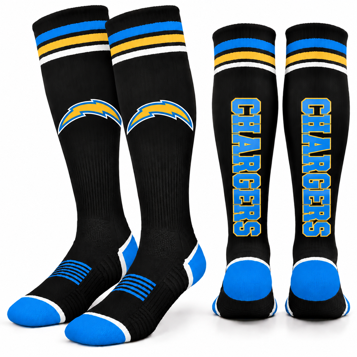NFL Team Los Angeles Chargers Knee-High Socks