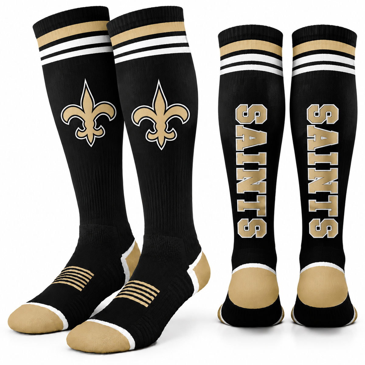 NFL Team New Orleans Saints Knee-High Socks