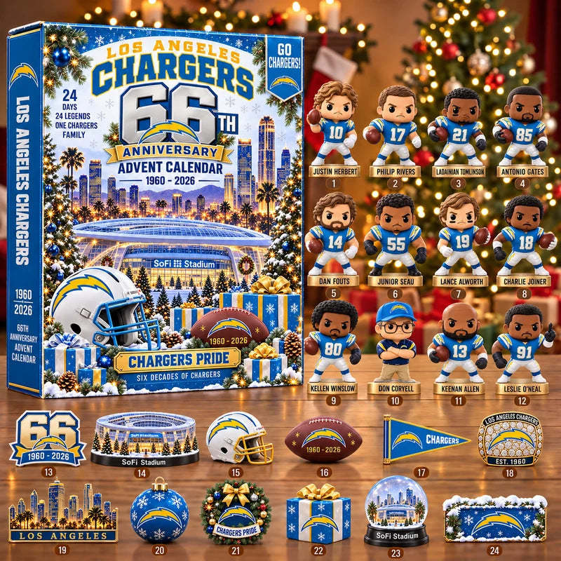 NFL 2026 Anniversary Football Teams Advent Calendar