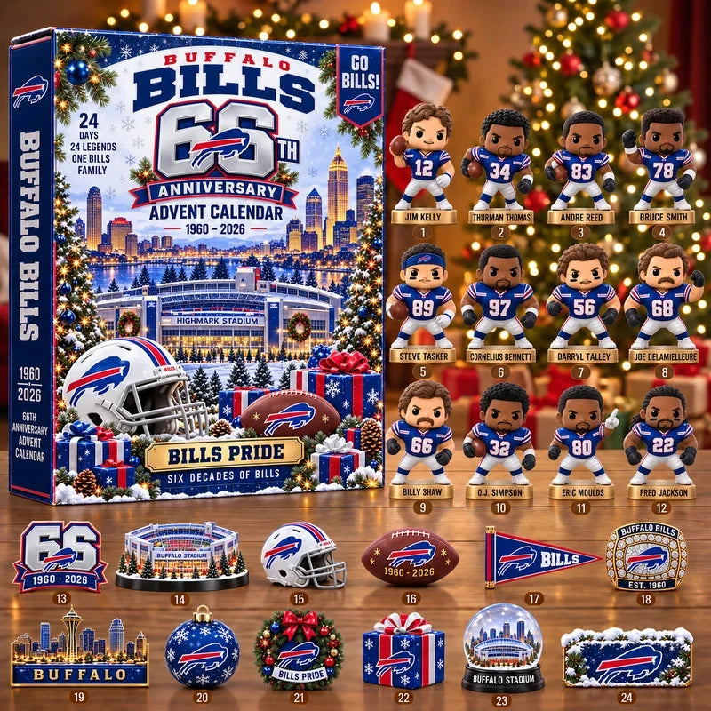 NFL 2026 Anniversary Football Teams Advent Calendar