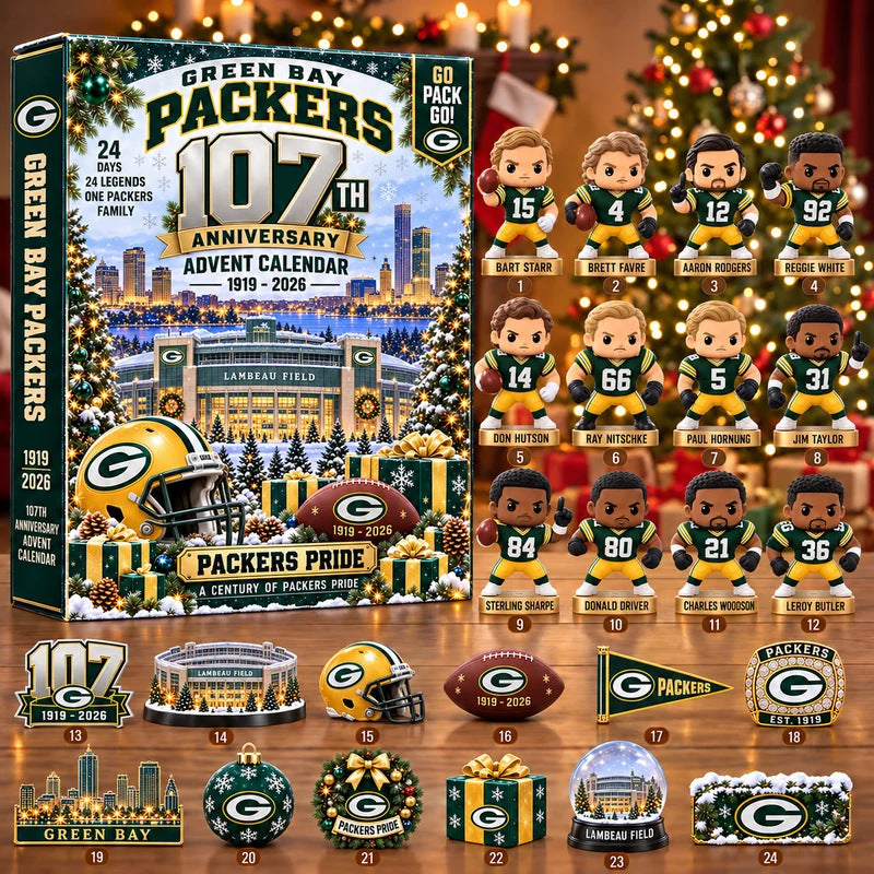 NFL 2026 Anniversary Football Teams Advent Calendar