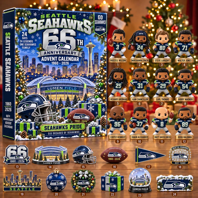 NFL 2026 Anniversary Football Teams Advent Calendar