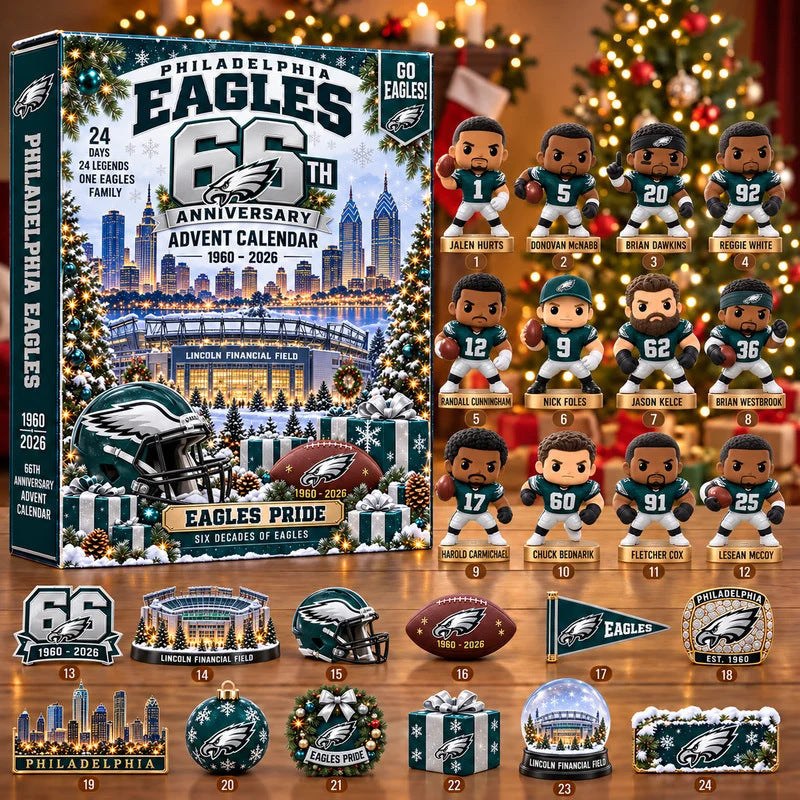 NFL 2026 Anniversary Football Teams Advent Calendar