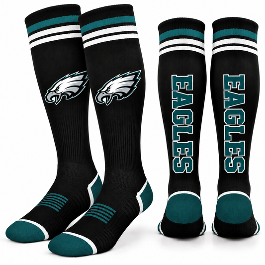 NFL Team Philadelphia Eagles Knee-High Socks