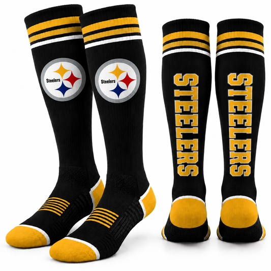 NFL Team Pittsburgh Steelers Knee-High Socks