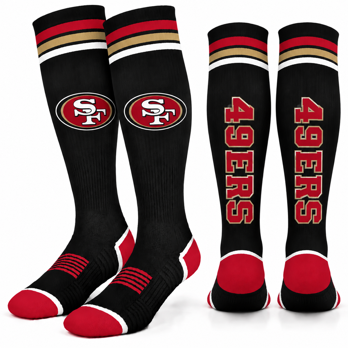NFL Team San Francisco 49ers Knee-High Socks