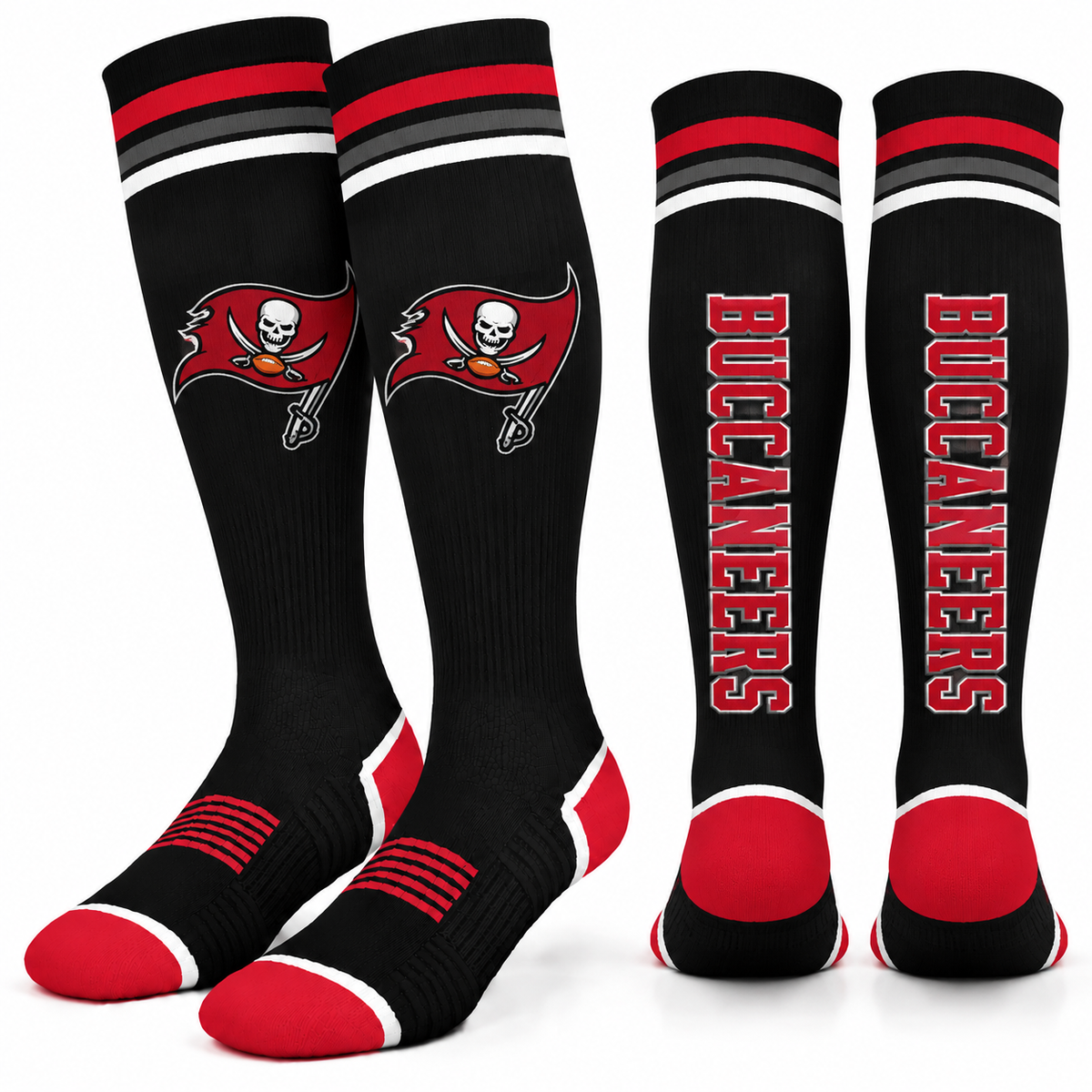 NFL Team Tampa Bay Buccaneers Knee-High Socks