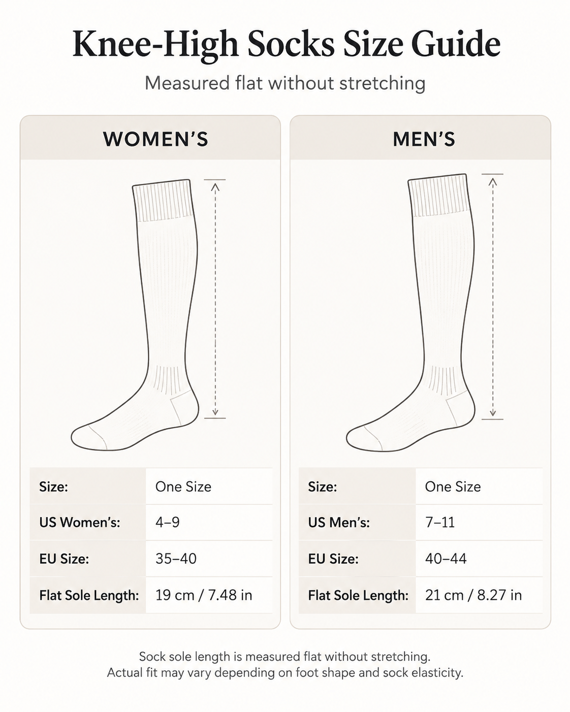 NFL Team Denver Broncos Knee-High Socks